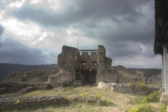 Ruinen der mittelalterlichen Stadt Cherven